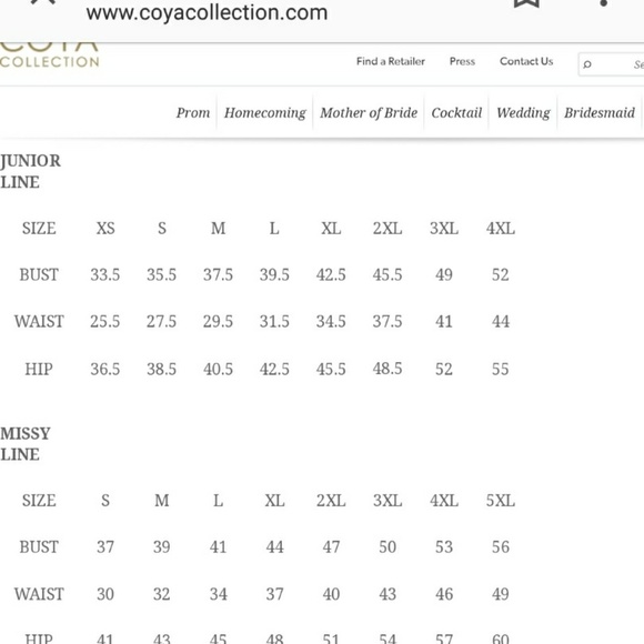 Prom dress size - Picture 6 of 6